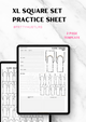 2XLong Square Set Practice Sheets v2