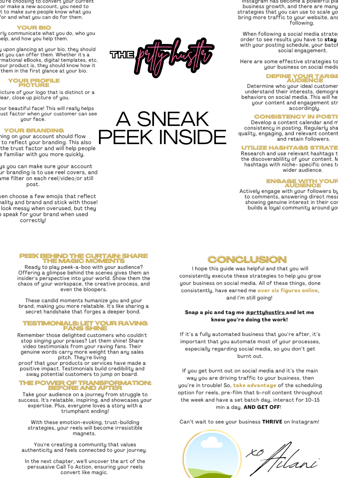 Instagram Reel Growth Guide [With Resell Rights]